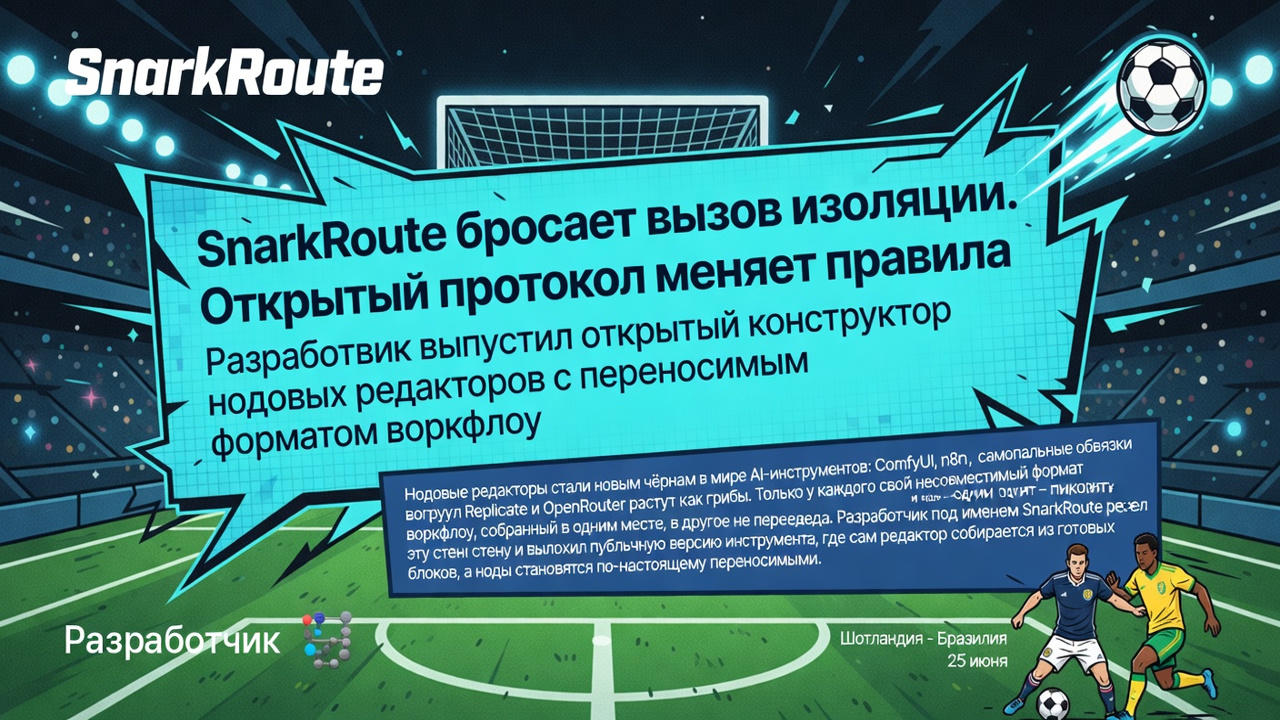 SnarkRoute бросает вызов изоляции. Открытый протокол меняет правила