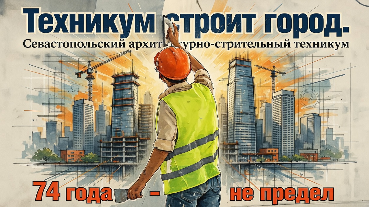 Техникум строит город. 74 года - не предел