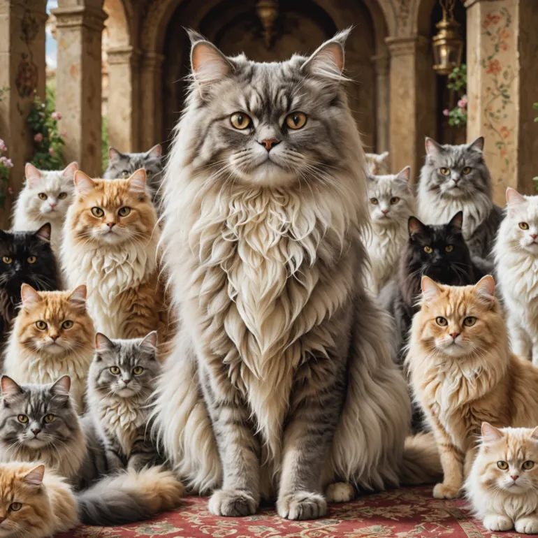 Самые пушистые кошки в мире: Топ-10 самых пушистых кошачьих пород